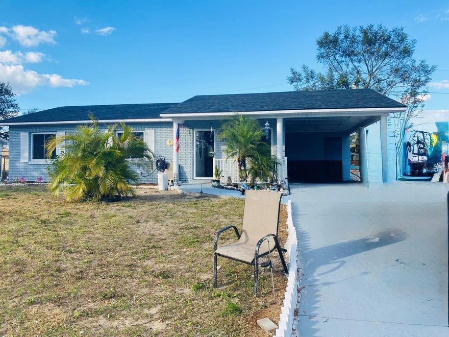 Beautifully maintained home (NO HOA) with numerous major upgrades completed just three years ago, offering comfort, efficiency, and peace of mind. The roof, windows, air conditioning system, heater, storm doors, washer and dryer, refrigerator, range, and double-door freezer were all replaced approximately three years ago. The home also features updated tile flooring throughout, adding durability and a clean, modern feel.
A generator installed three years ago ensures uninterrupted living—when the power goes out, the TV and kitchen appliances continue to operate seamlessly. The functional layout includes a convenient dining area located right by the kitchen, perfect for everyday meals and entertaining.
Step outside to a huge backyard, a blank canvas ready for your creativity to transform it into an amazing space for joy, relaxation, and outdoor gatherings. To enhance the fresh and inviting atmosphere, the ceilings and bathroom are currently being painted.
This move-in-ready property combines thoughtful upgrades, practical features, and exciting potential: an excellent place to call home.