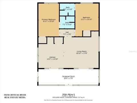 Tiny photo for 519 NW 7th Avenue, Crystal River, FL 34428 (MLS # G5100737)