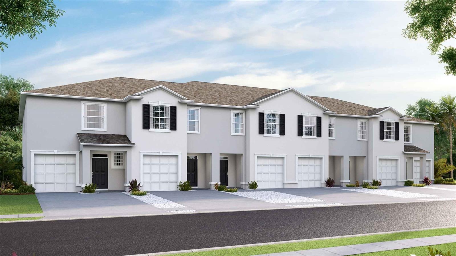 Under Construction. Located off SR-54 in Wesley Chapel, Westgate at Avalon Park will be your home in the center of this fast-growing city. Just 6 miles to I-75, you’ll have convenient access to major surrounding cities such as Downtown Tampa and Lakeland. Schools within the highly rated Pasco County district are near Westgate, as well as a soon-to-be town center.
Westgate at Avalon Park features our D.R. Horton Express series townhomes that include extended tile in the main living and dining area, a stainless-steel appliance package, granite countertops in the kitchen, all concrete block construction on the 1st and 2nd stories, and Home is Connected; D.R. Horton’s Smart Home system. Other inventory options may be available in this community. Please reach out for list of availability
Pictures, photographs, colors, features, and sizes are for illustration purposes only and will vary from the homes as built. Home and community information, including pricing, included features, terms, availability, and amenities, are subject to change and prior sale at any time without notice or obligation. Materials may vary based on availability. D.R. Horton Reserves all Rights.