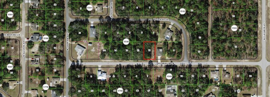 Great vacant lot to build your dream home!