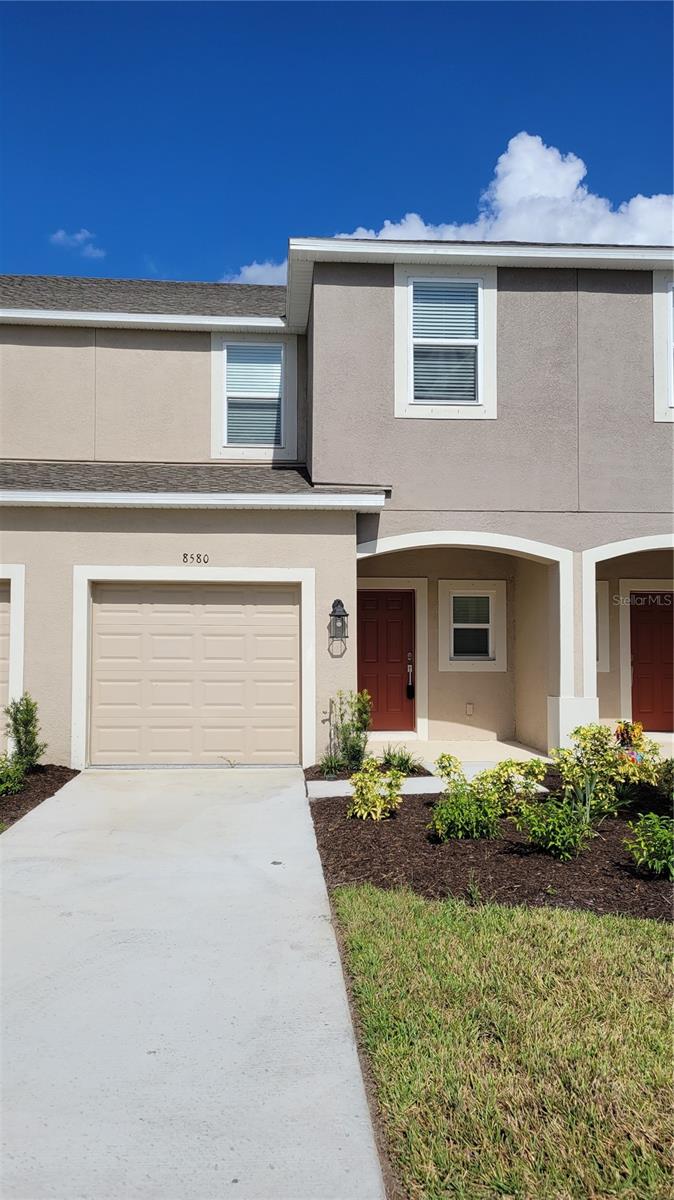 Annual UNfurnished almost BRAND NEW CONSTRUCTION COMPLETED 2023, SOLIDLY BUILT CONCRETE BLOCK. Come see your next home in well planned and located community that is close to I-75, with Twin Lakes Park nearby, top rated schools, shopping, dining, and not far to downtown Sarasota or the beach. This unit is light and bright with an open floor plan for easy family time and entertaining. The kitchen has solid wooden cabinetry topped with quartz counters, breakfast bar, large pantry and complimented with stainless steel appliances. There is also a powder room on the first floor, huge under stairway closet for more storage and rear patio that is being screened in for your enjoyment and comfort. All bedrooms are upstairs as well as the laundry. The main bedroom is natural light filled with two windows and overlooks a pond. There is a large walk in closet, and en suite with dual sinks, and walk in shower. This townhome also comes with a one car garage. The community has a large resort style pool to take a dip in. Small non aggressive dog welcome with refundable deposit. Call TODAY for your tour. This property is immediately available!
NOTE: This community is governed by a homeowners association. Approval may include an application, background screening, fees, and an approval process. Contact the agent for details.