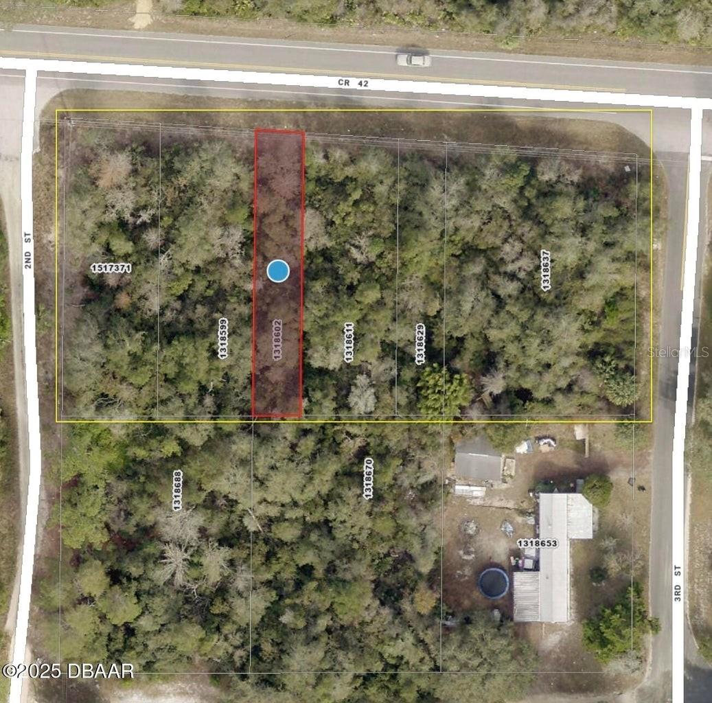 This listing is associated with listing 45009 3rd St, DeLand. This listing is for the sale of all front lots on 42, which can be converted into commercial lots. 6 buildable lots are available for sale together, allowing for subdivision for additional opportunities. Please refer to the private remarks for more details.