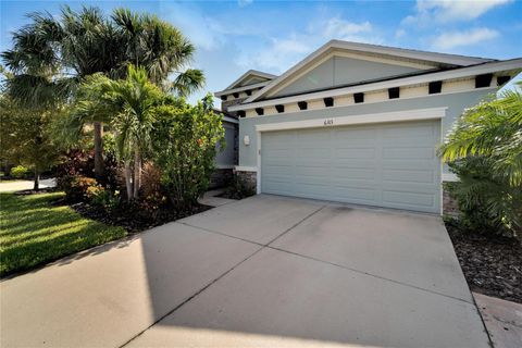 A home in APOLLO BEACH