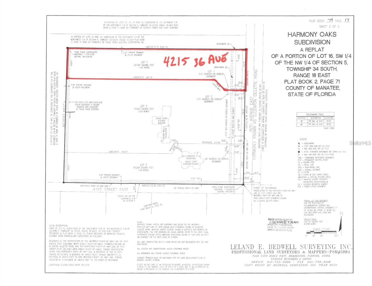 LOT 1,HARMONY OAKS SUB PI7747.2055/9 - Land