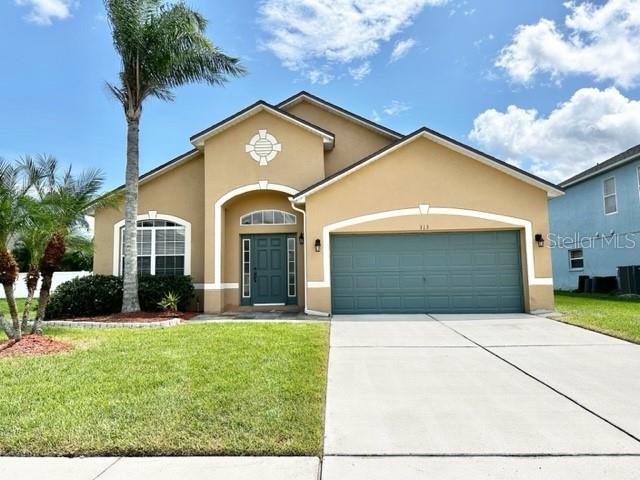 3/2, 2 Car Garage, Single Family Home, Living Room and Dining Room Combo, Kitchen with Appliances Included: Stove, Refrigerator, Dishwasher, Microwave and Disposal, Inside Utility Room with Washer and Dryer Hookups, Laminate and Tile Flooring Throughout, Covered Patio, NO PETS, NO SMOKING, Community Pool & Playground, Year Built: 2005, 1751 Sqft.