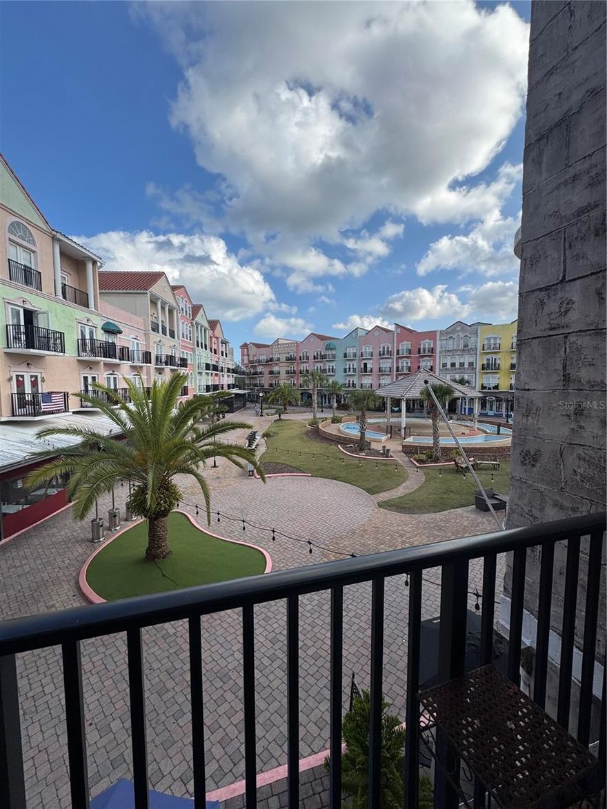 Partially furnished condo Studio, 1 bath available for rent in beautiful European Village. French doors opening to a balcony overlooking the courtyard. Enjoy the convenience of the shoppes and six restaurants in the courtyard. Steps to walking and biking trails along the Intracoastal Waterway and less then 5 minutes to the beach and golf courses. Basic cable included , washer dryer in common space in unit. No pets