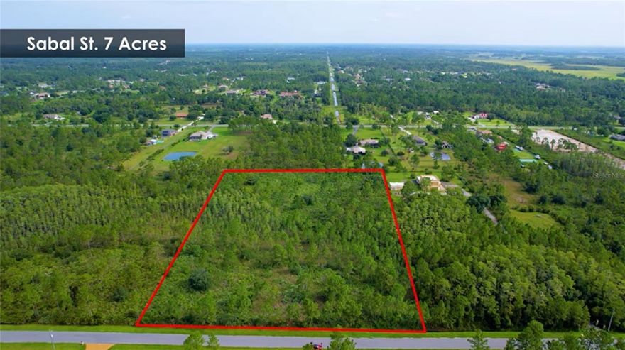 Discover this exceptional 7-acre parcel in the highly desirable Wedgefield community of Orlando, a rare opportunity to own a large piece of land that offers the perfect balance of privacy, space, and convenience. Whether you are envisioning a custom estate home, equestrian retreat, or future investment, this property provides the flexibility to make your vision a reality.  Located just minutes from Orlando International Airport, Lake Nona, Medical City, and Downtown Orlando, the area offers peaceful country living with easy access to the city’s amenities. The property features A-2 zoning, no HOA fees and no CDD fees, making it an ideal choice for buyers seeking rural charm without sacrificing convenience.  Enjoy the freedom of living on a spacious 7-acre lot surrounded by Florida’s natural beauty and wildlife. Whether you plan to build now or hold for future development, this property represents a smart long-term investment in one of Orlando’s most sought-after acreage communities.  Do not miss your chance to secure this one-of-a-kind property in Wedgefield, where space, location, and lifestyle come together perfectly.