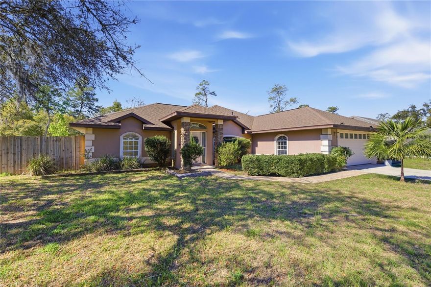 One or more photo(s) has been virtually staged. Welcome to 15998 SW 27th Avenue Road in Ocala, Florida, a spacious and well-maintained 3-bedroom, 2-bathroom home in Marion Oaks offering over 2,150 square feet of living space on a desirable corner lot with 0.30 acres. If you’ve been searching for a larger home in Marion Oaks at an attractive price point, this property stands out among other Ocala homes for sale thanks to its generous layout, thoughtful updates, and convenient location in Southwest Ocala near shopping, dining, schools, and major roadways for commuting throughout Marion County and Central Florida. Built in 2001, this home features a roof installed in 2024, giving buyers peace of mind and long-term value.



Inside, the home offers a flexible and inviting floor plan with multiple living spaces designed for both everyday comfort and entertaining. The layout includes a formal living room, a separate sitting room, and a dedicated dining room, providing plenty of room for gatherings, hobbies, or creating personalized spaces to fit your lifestyle. The split bedroom floor plan allows for privacy between the primary suite and guest bedrooms, making the layout both functional and practical. Recent updates include new luxury vinyl flooring in the laundry room, primary bedroom, and both guest bedrooms, adding a fresh, modern touch while remaining durable and easy to maintain.



Step outside to enjoy the large, oversized screened rear porch, an ideal space for relaxing outdoors, enjoying Florida’s beautiful weather, or entertaining guests while staying shaded and comfortable. The wood privacy fencing surrounding the backyard adds both privacy and security while maximizing the usable outdoor space on this corner lot property. Homes in Marion Oaks with this level of square footage and layout are not always easy to find, making this property a standout opportunity for buyers looking for space, value, and convenience in Ocala real estate.



Located in the growing Marion Oaks community, residents enjoy proximity to parks, walking trails, local schools, grocery stores, and quick access to I-75, making travel to downtown Ocala, the World Equestrian Center, and surrounding Central Florida destinations convenient. If you’re searching for Ocala homes for sale with over 2,000 square feet, a corner lot, and updated features, 15998 SW 27th Avenue Road is a property you’ll want to see.