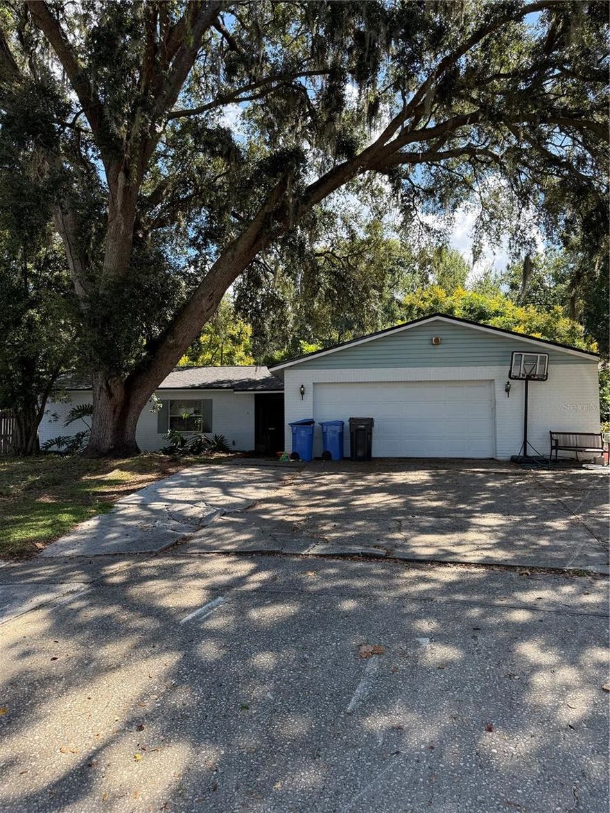 Opportunity knocks! This 3-bedroom, 2-bath pool home sits on a massive lot in the heart of Brandon and is ready for the right buyer to bring it back to life. Featuring a huge in-ground pool, oversized yard, RV hookups, and an expansive enclosed patio, this property has all the ingredients to create the ultimate Florida lifestyle.

Enjoy peace of mind with a brand-new roof(2025), upgraded electrical panel, plus a newer HVAC and water heater (both less than 2 years old). All that’s left are the cosmetic touches to make this home shine again.

Whether you’re an investor looking for your next flip, or a motivated buyer ready to customize your dream home, this property delivers both value and opportunity. Conveniently located near shopping, dining, schools, and major highways, it’s an ideal Brandon location with strong long-term appeal.