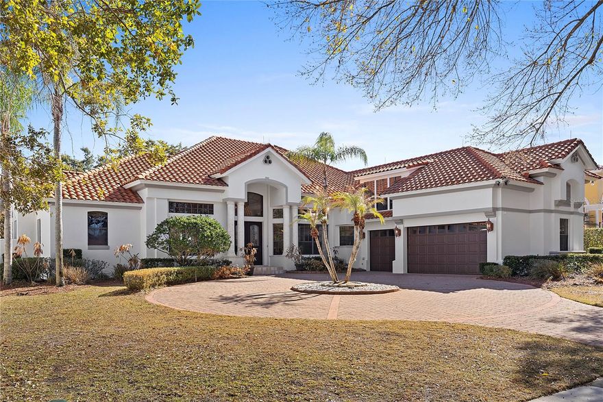 Nestled within the prestigious, gated golf community of Palma Vista at Metrowest, 2313 Roat Drive presents an exceptional blend of space, privacy, and resort-style living. This expansive residence offers 4 bedrooms, 3.5 bathrooms, and a thoughtfully designed layout ideal for both everyday comfort and entertaining. Upon arrival, you’re welcomed by an elegant formal living area filled with natural light, flanked by a formal dining room and a dedicated office—perfect for working from home or quiet study.

The primary suite serves as a private retreat, featuring a spacious en-suite bath with soaking tub and separate shower, a large walk-in closet, and direct access to the pool and spa. At the heart of the home, the open kitchen provides abundant cabinetry, a generous pantry, and seamless connection to the family room, all overlooking tranquil golf course views. Two well-sized bedrooms share a Jack-and-Jill bathroom, while a convenient guest half bath completes the main level. Upstairs, a private fourth bedroom with its own en-suite bath offers ideal separation for guests or multigenerational living.

Additional highlights include a first-floor laundry room, a three-car garage, and a circular driveway providing ample parking and added curb appeal. With a private pool and spa and picturesque surroundings, this home delivers the Central Florida lifestyle at its finest. Schedule your private tour and experience it for yourself.