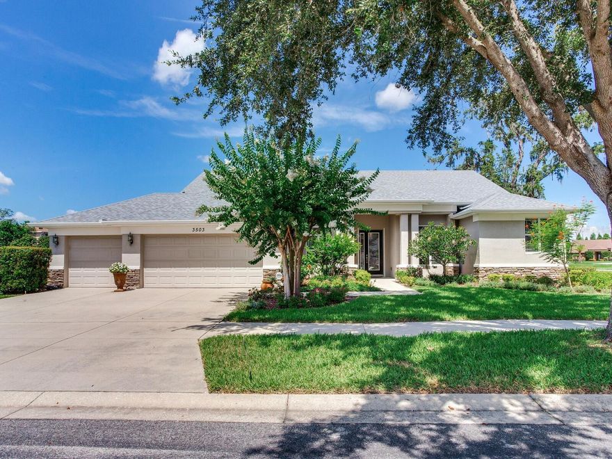 Welcome to 3503 Graycliff Lane, nestled in the exclusive gated community of Stonewood in Brandon, Florida. Offered at $892,000, this beautifully appointed home features five bedrooms, four full bathrooms, and nearly 3,500 heated square feet of thoughtfully designed living space. From the moment you arrive, you’ll notice the pride of ownership and countless upgrades that make this home truly exceptional.
Step onto the charming front porch and through the beveled glass entry door with a single sidelight, where you’re greeted by a spacious and elegant living and dining area. Just off the foyer to the right is a light-filled office with French glass doors, offering tranquil views of the landscaped front yard—perfect for working from home or enjoying a peaceful retreat.
To the left, a spacious laundry room with custom cabinetry and a utility sink provides both form and function. Just beyond, a private Jack-and-Jill bedroom suite offers the ideal setup for guests or family, featuring two bedrooms with a shared, beautifully appointed bathroom.
The luxurious primary suite is designed for rest and relaxation with views of the screened-in pool. The en-suite bath features dual vanities with a central tower for storage, a garden tub, a large walk-in shower, and a private water closet. Every bedroom in the home is outfitted with custom closet built-ins, blending convenience with style.
At the heart of the home is an expansive great room that seamlessly connects to the gourmet kitchen and casual dining area. The kitchen includes a large center island, breakfast bar, walk-in pantry, and abundant cabinetry—an entertainer’s dream. Sliding glass doors open to the screened lanai, where the heated saltwater pool becomes the centerpiece of your private backyard oasis. The pool features a pebble finish, and a newly replaced salt cell, all surrounded by textured concrete decking and lush landscaping. The backyard is fully fenced and includes a pergola and custom fire pit for year-round outdoor enjoyment.
Down the hallway just past the family room, you’ll find a fourth downstairs bedroom and a full bath that also serves as a convenient pool bath with direct outdoor access. A nearby staircase leads to the second floor, where an oversized fifth bedroom, a full bathroom, and a massive bonus room await. The upstairs bonus space is fully equipped with built-in shelving, a TV center, cabinets, and a built-in desk—ideal for work, play, or multi-generational living.
Built in 2012 with durable concrete block construction, this home has been extensively upgraded with a new roof  (2025) and water heater (2024), updated tile and carpet flooring, new designer lighting and ceiling fans, hurricane shutters, a whole-house generator, and a 3-car garage with overhead storage.
Sitting on a 0.4-acre lot and boasting a total of 4,560 square feet under roof, this home offers a flexible 4-way split floor plan that balances privacy and openness for families of all sizes. Located within a peaceful, no-CDD neighborhood and zoned for top Hillsborough County schools, this home combines luxury, practicality, and peace of mind.
Don’t miss your opportunity to own this one-of-a-kind Florida retreat. Schedule your private showing today and come experience all that 3503 Graycliff Lane has to offer.
