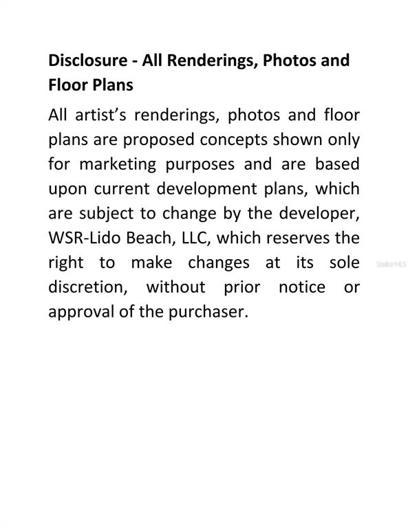 ROSEWOOD RESIDENCES LIDO KEY - Residential