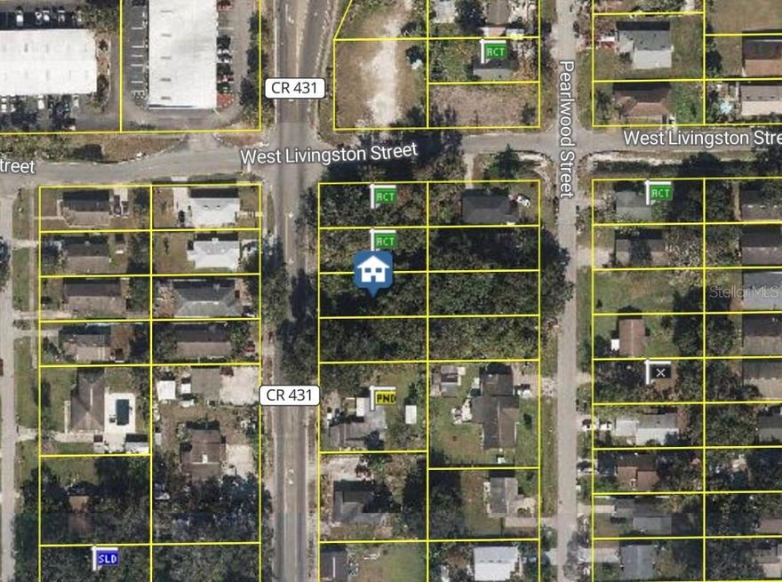 Vacant lot for sale! This .14 acre lot is available for your build, no HOA. 387, 379 and 363 also available. Just minutes away from 408 East/West Expressway and close to Downtown Orlando.