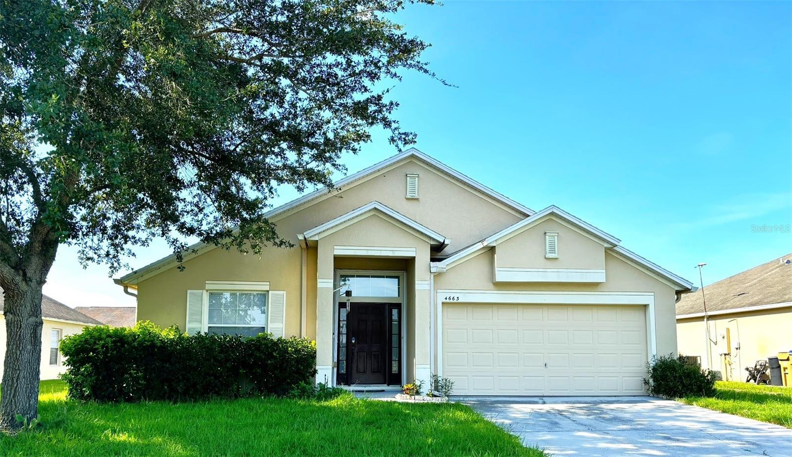 Available August 1st! Discover this beautifully maintained 3-bedroom, 2-bathroom contemporary home located in the peaceful Doral Pointe community. Featuring a spacious yard and a 2-car garage, this home welcomes you with vaulted ceilings, decorative arches, and abundant natural light from large windows throughout. The thoughtfully designed kitchen includes stainless steel appliances, a breakfast bar, a center island, ample cabinetry, and a bright window over the sink—ideal for everyday cooking and entertaining. A formal dining and living area, built-in workstation, and oversized family room provide comfort and flexibility. The primary suite features a walk-in closet and an en suite bath with dual vanities, a garden tub, and a separate shower. Two additional bedrooms share a full bath. Conveniently located near schools, shopping, dining, and major highways. Additional fees apply for lawn maintenance. Schedule your tour today!