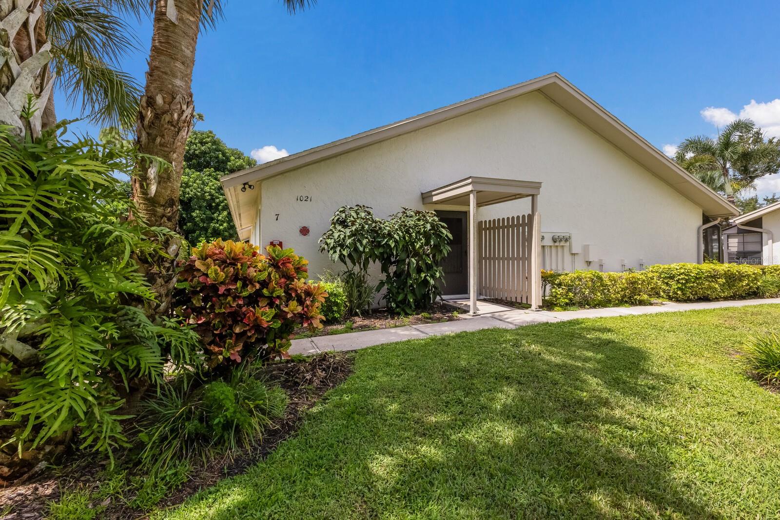 Welcome to this charming 1-bedroom, 1-bath end unit condo located in the Greenview Villas community. This thoughtfully designed home features a kitchen that opens to the living room, creating an inviting space that’s perfect for everyday living. Sliders lead out to the covered screened-in lanai. Residents of Greenview Villas enjoy access to a heated community pool year-round, along with the convenience of HOA fees that cover water/sewer, trash, cable TV, and lawn maintenance. Perfectly situated, this condo offers easy access to the Legacy Trail for biking and walking, nearby boating opportunities, and some of Florida’s best golf courses—all just minutes away. Whether you’re looking for a seasonal retreat, investment property, or full-time residence, this home is a fantastic opportunity to enjoy the Venice lifestyle.