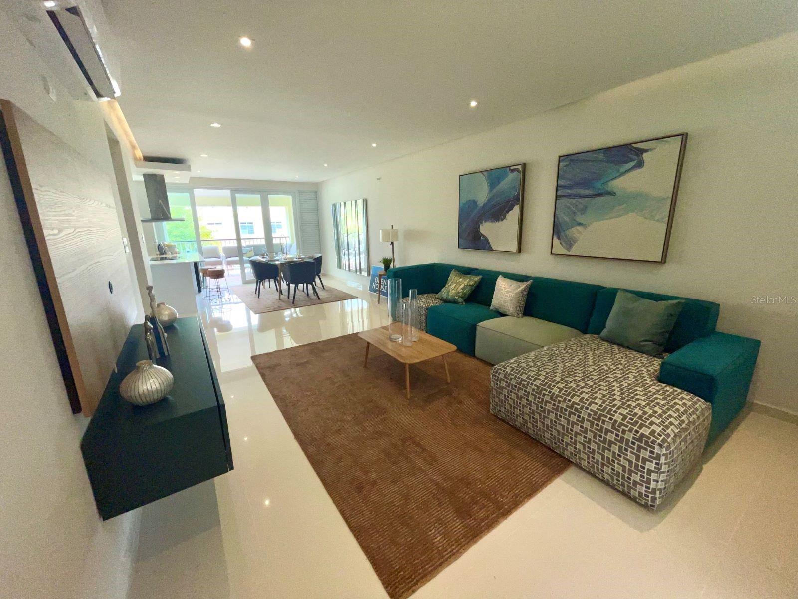 Palmas del Mar COND. HARBOUR LAKES 1-D PENTHOUSE