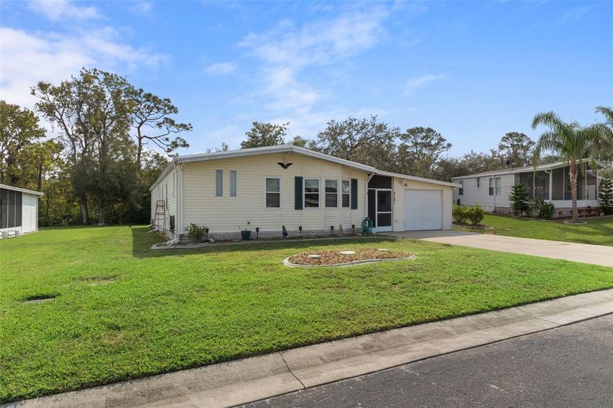 Well maintained 3 bedroom 2 bath home located in the highly desirable Forest Glenn subdivision. Newly remodeled bathroom with beautiful shower stall. Home has a single car garage & great screened in porch to enjoy the cooler days ahead. Kitchen offers a very functionable layout including a full bank of pantry cabinets. Living room has two inviting window seats. Master bath has separate tub and shower. Offers inside laundry room right off the kitchen. Forest Glenn is a quaint 55+ community that is a co-op. The co-op fee is $210 a month and this includes: lawn service, storage yard use, garbage collection at the dumpster and use of all community amenities. Some of the amenities included in this community are: community pool, clubhouse, shuffleboards, horseshoes, billiard room. This is an active community with pot lucks, bingo and card nights. As if it couldn't get any better, you are only minutes from the beautiful Gulf of Mexico. Where you can enjoy beautiful dining experiences, kayaking, fishing and boating. You are also a short drive to Rogers Park, Pine Island and the spring fed crystal clear Weeki Wachee River. Don't forget the Weeki Wachee Springs State Park renowned for it's underwater theatre & Mermaid show since 1947. Five minute ride and you're in Aripeka where Babe Ruth had a summer fishing cabin. This town is still just as nostalgic and untouched by high end development and engulfs the Gulf of Mexico. Come see for yourself everything the Nature Coast has to offer.