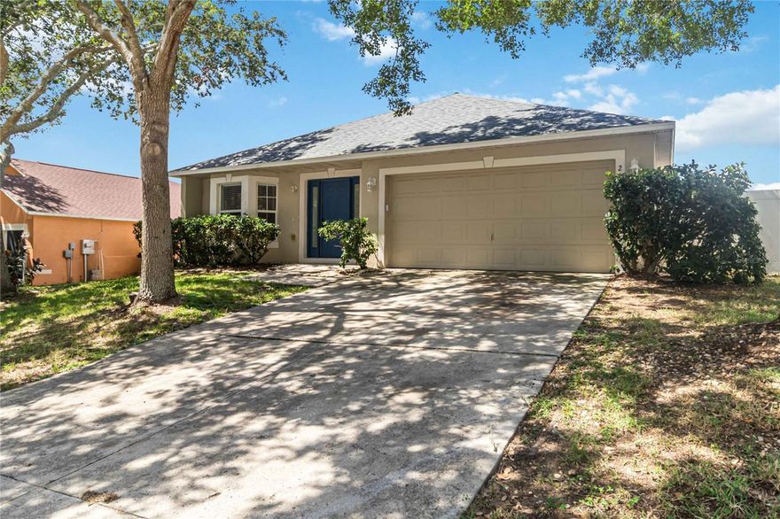 One or more photo(s) has been virtually staged. One or more photo(s) has been virtually staged. Tucked away in the quiet Quail Hollow community of Eustis, this lovingly cared-for 4-bedroom,
2-bath home blends everyday comfort with thoughtful design. Offering nearly 2,000 square feet of living space, a two-car garage, and a fully
fenced backyard, this home is perfect for first-time buyers or a growing family ready to put down roots.Step inside and you’re welcomed by high
cathedral ceilings, soft natural light from the bay window, and a charming nook ready for your favorite decor or heirloom piece. The formal living
and dining area offers the perfect setting for quiet evenings or hosting guests.The heart of the home is the open-concept kitchen and family
room. Stylish updated kitchen cabinets, stainless steel appliances, a bar-height counter, and a cozy breakfast nook, there’s space for cooking,
conversation, and connection. Ceramic tile flows throughout the home for a clean, cohesive look that's also easy to maintain.The primary suite is
spacious and serene, featuring a large walk-in closet, soaking tub, separate glass-enclosed shower, and a well-sized vanity. Down the hall are
three additional bedrooms and a beautifully updated guest bath—ideal for visitors, kids, or a home office setup.Step outside to a private, fully
fenced yard—great for kids, pets, or simply enjoying a quiet morning on the patio. Recent updates include FRESH interior paint, a NEW roof,
NEW A/C and more!Conveniently located just minutes from Downtown Eustis, Mount Dora, and local shops and restaurants, this home is movein ready and waiting for you to make it your own.