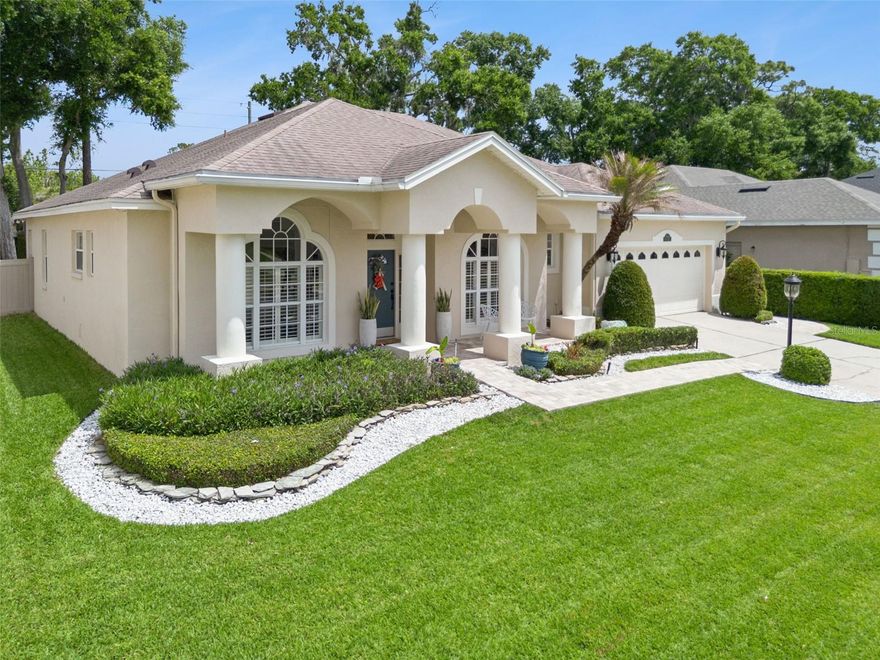 Tucked behind the gates of one of Seminole County’s most quietly desirable communities, this home delivers something increasingly difficult to find in today’s market: true move in ready ownership with an exceptional level of care.

From the moment you arrive, it is obvious this property has been maintained far beyond the standard. Every improvement feels intentional. Every system feels considered. Every space reflects pride of ownership that buyers immediately recognize but rarely encounter.

Inside, the home offers 2,200 square feet with 4 bedrooms, 2 baths, and a split layout that balances comfort, functionality, and everyday livability. The kitchen has been thoughtfully updated with quartz countertops, stainless steel appliances, upgraded fixtures, and clean modern finishes that feel timeless rather than trendy. Natural light flows through the living spaces, while the enclosed lanai creates an entirely separate extension of the home designed for year-round enjoyment.

What truly separates this property from competing homes is the level of investment already made by the current owner. Fresh interior and exterior Sherwin Williams paint. Newer roof. Updated flooring. Expanded paver patio. Integrated outdoor lighting and camera system.  Vinyl privacy fencing. Insulated lanai under AC. The kind of upgrades buyers do not fully appreciate until they begin comparing homes and realizing how many properties still need work.

Positioned in the heart of Seminole County, this home offers quick access to shopping, dining, major roadways, parks, and some of Central Florida’s most desirable daily schools, all while maintaining the privacy and stability of a gated neighborhood that has been exceptionally managed for decades.