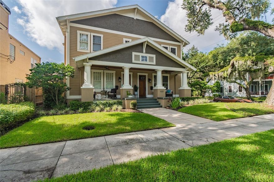 Gorgeous luxury townhome in the heart of Hyde Park Village.  This exceptional property has an amazing location near Kate Jackson Park, is two blocks away from Hyde Park Village and four blocks to Bayshore Blvd.  The main floor has an open floor plan with high ceilings and includes a living room, dining and large kitchen area.  You will also enjoy a front porch and french doors opening to a side terrace with is great for grilling and entertaining.  The upstairs includes three bedrooms and three bathrooms.  There is an attached two car garage.