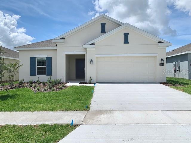 Enjoy living in this beautiful one-story home in the Inman Groves Community. The home features 4 bedrooms, 2 baths, with an open floor plan. The floor is all tile, the kitchen has all brand new, stainless-steel appliances and 42” cabinets, and a 2-car garage. A large master suite with a shower, all carpet in bedrooms, and a laundry room with a washer/dryer. The home is approximately 1853 sq ft of living space.
The house is located at the Inman Groves Community in Winter Heaven. The Community features the SOLAR community in Florida. The community features a playground. Residents have access to many golf courses, country clubs, shopping centers, and restaurants. It is close to Legoland, botanical gardens, which are amazing and convenient for families to have a boating or forest trail for entertainment.