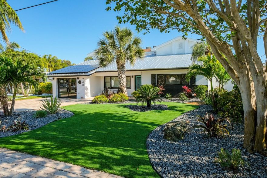 PLEASE READ - HOME WAS SIGNIFICANTLY DAMAGED IN A FIRE AND IS COMPLETELY UNINHABITABLE. Secluded within the exclusive Boca Ciega Isle neighborhood, this property offers an extraordinary opportunity to build your dream waterfront retreat on award-winning St. Pete Beach.  The site boasts STUNNING open-water views, year-round sunsets, and unobstructed boating access directly to the Gulf of Mexico and one of the larger lots on Boca Ciega Isle. Endless possibilities from tearing down completely, rebuilding the current structure or tearing off the second level and building on the existing block structure. The oversized dock is already set up for the ultimate waterfront lifestyle, featuring new Trek decking, full power and water, two boat lifts, and quick access to the area’s best waterfront restaurants, sandbars, and islands. Whether by golf cart or car, you’re just minutes away from the sugar-sand beaches, shopping, dining, and entertainment that make St. Pete Beach a world-class destination. Plus, Downtown St. Pete is just a short drive away, offering vibrant nightlife, 5-star dining, museums, and exciting cultural events. This is your chance to own a rare piece of paradise and create the custom waterfront home you’ve always envisioned.