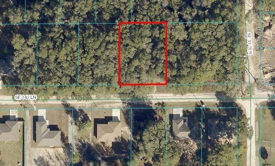 Incredible lot, buildable ready with no association fees! Over 1/4 lot (.30) in Belleview Heights Estates. New constructions nearby. Ready for you to build your single family home.  Very close to the Villages, VA Outpatient Clinic, Belleview and Ocala. Easy access to I-75 both north or south. Use 3292 SE 142ND LN, Summerfield for directions, the lot is across the street of this property to the right. Look for sign. Address has not been assigned. Parcel ID: 4217-207-091.
