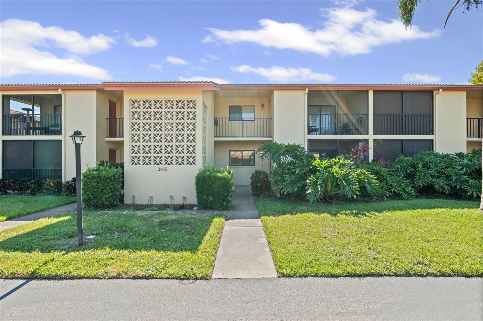 Immaculate 2 Bed / 2 Bath Ground-Floor Condo in Village of Bayshore Gardens
Welcome to this beautifully maintained ground-floor retreat in the sought-after Village of Bayshore Gardens! This move-in-ready 2-bedroom, 2-bathroom condo offers a bright and open floor plan with stylish details and modern updates throughout.
Step into an inviting living space that features a custom pass-through kitchen with a breakfast bar—perfect for entertaining. The kitchen boasts brand-new stainless steel appliances and sleek finishes, while the updated bathroom vanities showcase granite countertops for a touch of luxury.
This home shows like a model with beautifully accented walls, impact-resistant windows and sliders, and no carpet—hard surface floors span the entire interior for a clean, contemporary look. Enjoy year-round comfort with a newer HVAC (2019), a new water heater (2022), and a recently redone tile roof for peace of mind.
Relax in the fresh air with both front and back screened-in porches—ideal for morning coffee or evening unwinding. You’ll also appreciate the convenience of a separate indoor laundry room, two exterior storage closets, and a dedicated covered parking space.
Whether you’re a full-time resident or seeking a seasonal getaway, this condo offers it all in a well-maintained community close to shopping, dining, and Florida’s Gulf Coast beaches
