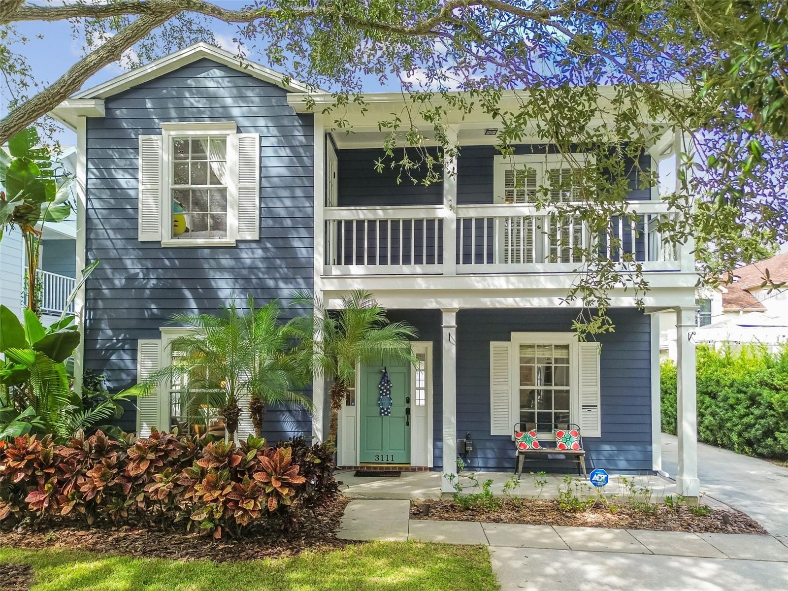 Live the quintessential South Tampa lifestyle in this charming Bayshore Beautiful home. Perched on an elevated lot in flood zone X yet only a block away from Bayshore Boulevard, the location can’t be beat. From a welcoming front porch and second-story balcony, to interiors with formal living and dining areas, crown molding, wood floors, and picture windows that drench the space in natural light, you’ll find all of the traditional details that make a house a home. The family room connects to the updated kitchen and has access to the fully-fenced in backyard with a storage shed. Upstairs are three nicely-sized bedrooms, with the primary having a beautiful en suite bathroom, walk-in closet, dual vanities, and a separate walk-in shower and garden tub. Move-in ready with fresh interior paint, new roof installed in 2024, HVAC installed in 2023, and water heater in 2019. Enjoy being close to the vibrant MacDill Avenue with its shops and dining destinations and having easy access to Publix, Target, Gandy Blvd, and the Selmon Expressway, making it a convenient location for everyday living and commuting. Schedule your private showing today!