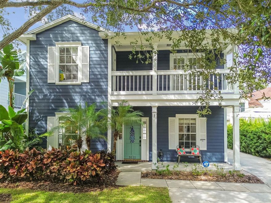 Live the quintessential South Tampa lifestyle in this charming Bayshore Beautiful home. Perched on an elevated lot in flood zone X yet only a block away from Bayshore Boulevard, the location can’t be beat. From a welcoming front porch and second-story balcony, to interiors with formal living and dining areas, crown molding, wood floors, and picture windows that drench the space in natural light, you’ll find all of the traditional details that make a house a home. The family room connects to the updated kitchen and has access to the fully-fenced in backyard with a storage shed. Upstairs are three nicely-sized bedrooms, with the primary having a beautiful en suite bathroom, walk-in closet, dual vanities, and a separate walk-in shower and garden tub. Move-in ready with fresh interior paint, new roof installed in 2024, HVAC installed in 2023, and water heater in 2019. Enjoy being close to the vibrant MacDill Avenue with its shops and dining destinations and having easy access to Publix, Target, Gandy Blvd, and the Selmon Expressway, making it a convenient location for everyday living and commuting. Schedule your private showing today!