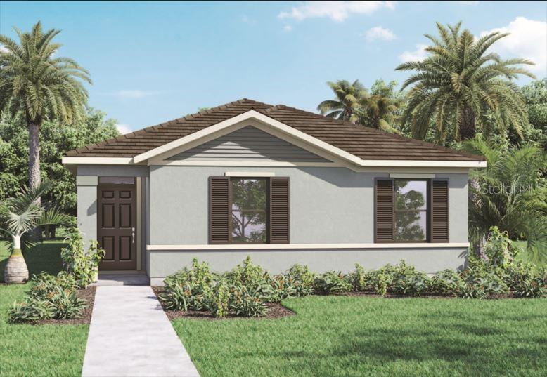 Under Construction. "The Astor is one of our one-story floorplans featured in Windrose.
Inside this 3 bedroom, 2 bathroom home, you’ll find 1,565 square feet of comfortable living. This home offers a two-car garage and covered porch in the rear of the home.
As you enter you're greeted with a spacious living area, coat and linen storage closets and dedicated laundry room.
The kitchen lcoated in the center of the home features quartz countertops, an island, stainless steel appliances and a pantry. You’ll never be too far from the action with the living and dining area to the immediate left and right.
The primary bedroom has an attached bathroom that features a walk-in closet, doubel sink vanity and all the space you need to get ready in the morning. Every bedroom features carpeted floors and a closet. Whether these rooms become bedrooms, office spaces, or other bonus rooms, there is sure to be comfort.
Like all homes in Windrose, the Astor includes all concrete block and also smart home technology, which allows you to control your home anytime with your smart device while near or away.
*Photos are of similar model but not that of exact house. Pictures, photographs, colors, features, and sizes are for illustration purposes only and will vary from the homes as built. Home and community information including pricing, included features, terms, availability and amenities are subject to change and prior sale at any time without notice or obligation. Please note that no representations or warranties are made regarding school districts or school assignments; you should conduct your own investigation regarding current and future schools and school boundaries.*