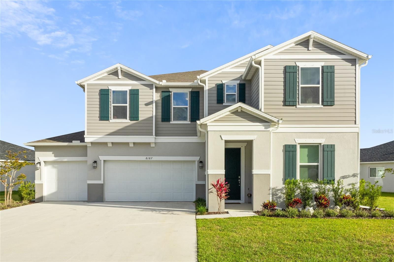 ***Up to $12,000 Lender Credit for buyer's closing costs if using our preferred lender!*** Welcoming and spacious home in Toscana Village at Verona! This 5-bed, 3.5-bath, 3-car garage home features a peaceful pond view from the extended covered patio and sits on one of the largest lots in the neighborhood (0.27 acres). Inside, enjoy an open-concept layout with granite countertops, luxury vinyl flooring throughout the downstairs, ceramic tile in all bathrooms and laundry, and 9-foot ceilings for a bright, airy feel. Built in 2024, this move-in ready home also includes soundproofed walls, extra ceiling insulation, hurricane shutters, and tons of storage space. The community offers incredible amenities including a clubhouse, resort-style pool, pickleball courts, fitness center, and playground.
Conveniently located near Highway 528, I-95, Kennedy Space Center, SpaceX, Port Canaveral, popular Space Coast beaches, and shopping and dining at Titus Landing. A perfect blend of comfort, space, and location—come see it for yourself!
