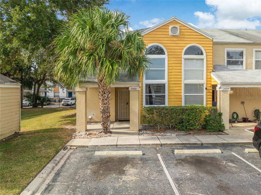 Welcome to this well-maintained 2-bedroom, 2.5-bath townhome offering the perfect blend of comfort and convenience. The first floor features a laundry closet, a half bath, a functional kitchen with ample storage, and an open dining and living room layout ideal for everyday living and entertaining. Sliding glass doors provide access to the rear of the building, adding natural light and easy outdoor flow.

Upstairs, you’ll find two generously sized bedrooms, each with its own private full bathroom. The entire second floor— including the stairway—has been updated with new laminate flooring, while the first-floor features durable ceramic tile throughout.

This home is situated on an end lot with no rear neighbor on that side, offering added privacy and peace. Conveniently located within walking distance to public transportation, shopping, dining, and more. The community also offers a beautiful pool for residents to enjoy.

Don’t miss this opportunity! Call today to schedule your private showing.