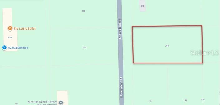 MONTURA RANCH ESTATE 01 ST - Land