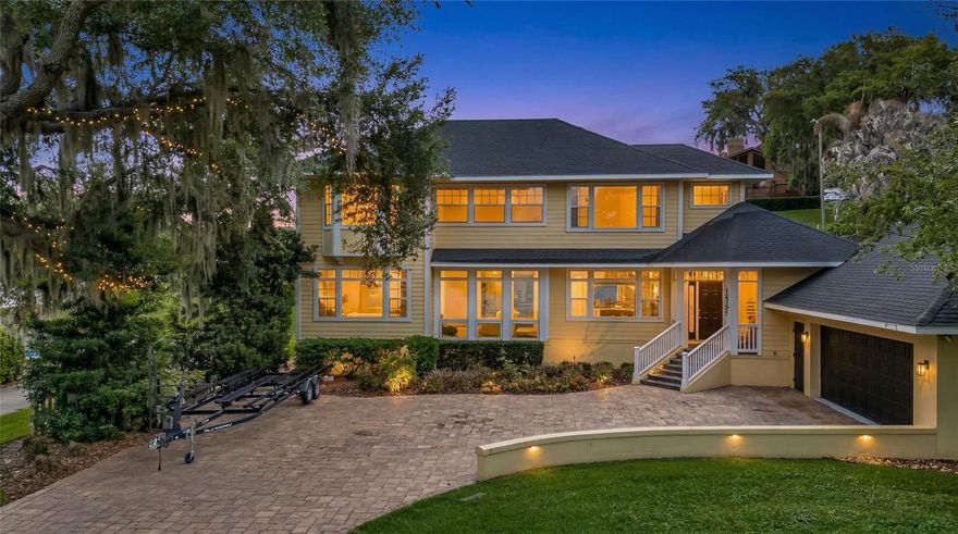 Stunning 4 Bed / 3 Bath Lakefront Home on Lake Eustis with Private Dock
Welcome to this beautiful lakefront home featuring high ceilings and an open-concept floor plan designed for comfortable living and entertaining. As you enter, you’re greeted by a spacious layout, an updated kitchen with a walk-in pantry, and a large living room with a fireplace, all flowing seamlessly together.
The dining room offers breathtaking lake views, while the primary suite downstairs is a true retreat, featuring a luxurious en-suite bath with a walk-in shower and spacious walk-in closet. Two additional bedrooms and a full bath are also conveniently located on the main level.
Upstairs, you’ll find a second primary suite with stunning lake views, complete with an en-suite bath featuring double sinks and a walk-in shower. A versatile loft area overlooking the lake provides the perfect space for a game room, office, or cozy reading nook—tailored to fit your lifestyle.
Just steps away, enjoy your private boat dock on Lake Eustis, part of the renowned Harris Chain of Lakes, ideal for boating, fishing, or cruising to waterfront destinations.
Located just minutes from downtown Eustis, and a short drive—or boat ride—to Tavares and Mount Dora, you’ll have easy access to dining, shopping, and year-round events. Seller will do Seller financing at 6.5% with 25% down 2-4 years