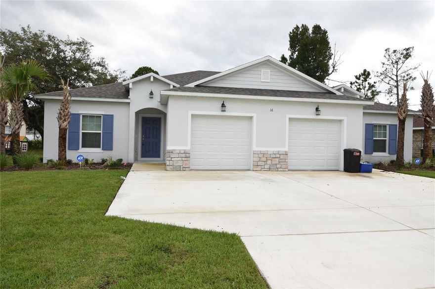 Deposit free living (for qualified renters through Obligo)! BEAUTIFUL NEW DUPLEX, FULLY FENCED! MOVE IN READY.. Lawn care included. 3 Bedrooms, 2 baths. Screened-in lanai. Gorgeous floors and high ceilings. 1 car garage. Lovely, eat-in kitchen features: stainless steel appliances, beautiful granite countertops and cabinetry and pantry. Washer and dryer. Cozy dining area. All bedrooms have ceiling fans. Large master bedroom. Master bath has an all-tile walk-in shower, his and her sinks and a large walk-in closet. Nearby: walking and biking paths, convenience of US 1, shopping, dining and just minutes to the beach.
Learn more about the benefits of deposit-free living here:
See the Obligo brochure https://depositfree.myobligo.com/hubfs/Partner%20Resource%20Center%20(Obligo%20x%20Buildium)/Tenant%20Brochure.pdf