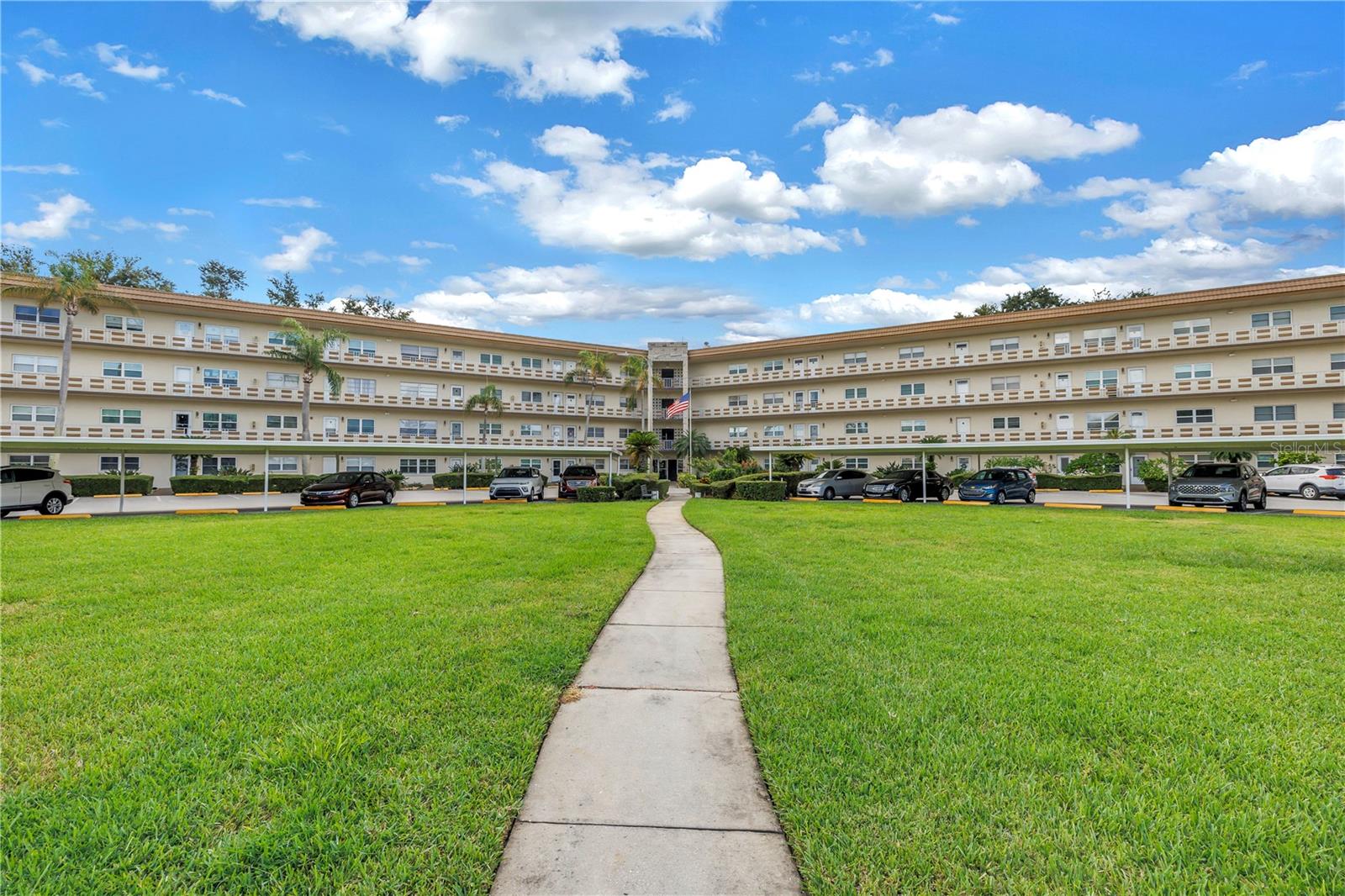 Unit 106 in the Ivy building at Five Towns of St. Pete is ready for its next owner! This 55+ community is known for its active lifestyle, friendly neighbors, and endless opportunities to stay engaged. Inside, you’ll find a bright, open floor plan with consistent ceramic tile flooring throughout. The kitchen has been fully updated with newer quartz countertops, stainless steel appliances, and you'll enjoy a gas range, all accented with a light coastal touch that flows through the home. The spacious primary suite sits next to an updated bath featuring a large walk-in shower, while a cozy patio just outside offers the perfect spot to enjoy your morning coffee. Five Towns provides everything you need to stay active and social: six pools, a fitness center, library, two clubhouses, tennis courts, shuffleboard, walking paths, and a full calendar of daily activities. The community newsletter keeps you in the loop each month. Just steps from Publix, dining, and shops — and only 10 minutes to the beach or 25 minutes to downtown St. Pete — this is the perfect balance of convenience, community, and lifestyle. Schedule your tour today and see what everyday life could look like here!