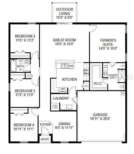 Photo of 111 Sparrow Court, Poinciana, FL 34759 (MLS # C7529676)