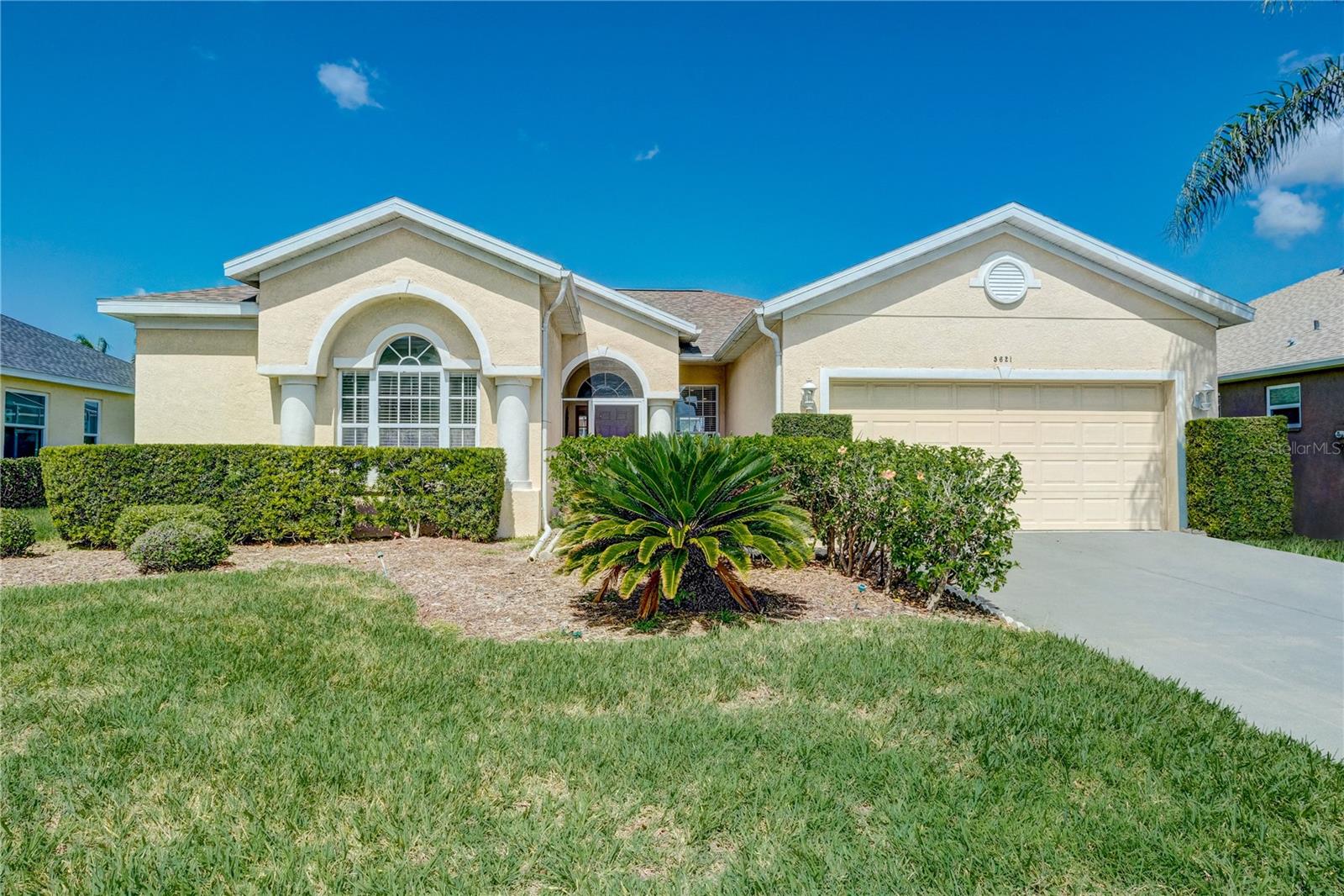 For Rent! Pet Friendly! This spacious, open floor plan 3 bed 2.5 bath pool home sits in an amazing location just 5 minutes away from IMG and 15 minutes from the snowy sand beaches of Anna Maria Island! When walking in you will immediately notice the beautiful open floor plan that the home offers which seamlessly blends the living room, dining room, kitchen, and even a nice space to use as an office. If it didn't already feel open enough then you will be happy to know that there are large sliding glass doors that can open up and connect the screened-in pool area with the interior of the home to provide that much more space. The bedrooms are set up on a split floorplan with the master in the back right of the home just past the dining room. This master bedroom offers plenty of space and has its own ensuite bathroom and large walk-in closet. The other two bedrooms are at the front left of the home through a private hallway. One of the bedrooms has its own walk-in closet and both bedroom share a bathroom that is in the hallway. Lawn and pool care included in the rent. Washer and dryer included with the property. Up to 2 dogs, 50lbs or less, accepted with approval and non-refundable $150 one time fee/dog.