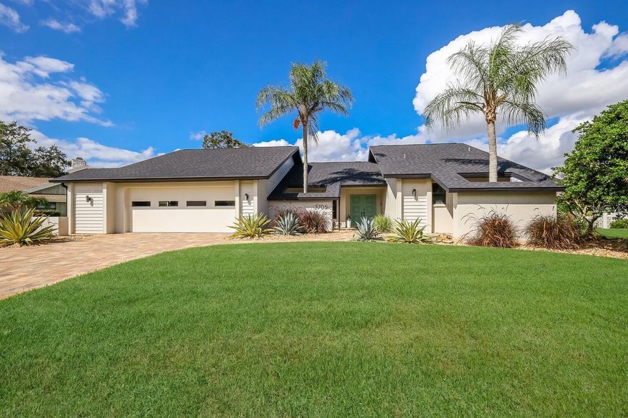 Nestled within the picturesque 24/7 guard gated community of The Country Club of Sarasota in Palmer Ranch, city of Sarasota, this exquisite, custom-built residence stands proudly on an expansive, professionally landscaped lot, offering a serene sanctuary to call home. Boasting 3 bedrooms, 3 baths, plus a Den, this meticulously maintained property features a delightful pool that complements the stunning curb appeal, while offering sweeping vistas of the golf course and tranquil lake, creating an idyllic private retreat. Upon stepping inside, the home welcomes you with an array of distinctive and charming details throughout. The seamless flow of the open layout, coupled with the expansive sliders leading to the spacious lanai and heated pool—fitted with a safety barrier for peace of mind—ensures effortless and enjoyable entertaining. The gourmet kitchen, adorned with stainless steel appliances, a five-burner stovetop, a wine fridge, and a generously-sized pass-through window, not only adds convenience but also frames a breathtaking view. The lavish Master Suite, secluded from the rest of the home, presents an elegant ensuite featuring not one, but two walk-in closets, ensuring ample space and luxury. The oversized garage, accommodating both cars and golf carts with a separate entrance and additional storage above, simplifies parking and storage needs effortlessly. Beyond the confines of this splendid abode, a vibrant community awaits, offering a range of amenities such as a communal pool, a well-equipped gym, and clay tennis courts (accessible with an optional membership). Whether unwinding in the comforts of home, mingling with amiable neighbors in the picturesque neighborhood, or taking advantage of the many activities close by including the white sandy beaches Siesta Key Beaches, The Legacy (bicycle) Trail, Gulf Gate Library, AMC Theatres, shopping, dining, fitness and healthcare and a short drive to Sarasota's Downtown Art & Theater District, and a variety of renowned restaurants, there's never a shortage of enjoyable activities. Owners and tenants here enjoy the chance to belong to TPC Prestancia golf courses and Sarasota Sports Club with optional memberships. This residence harmoniously blends luxury, comfort, and convenience, presenting an unparalleled opportunity for a truly rewarding lifestyle amidst a captivating and vibrant community, perfectly situated near various leisure and lifestyle attractions. The community is in the desirable Gulf Gate Elementary, Sarasota Middle and Riverview High school district and about 4 miles to Pine View School for the Gifted. Available annual, unfurnished now. A dog is considered with an additional pet deposit and at owners' discretion. Welcome to Palmer Ranch, Welcome to Sarasota, Welcome to Paradise!