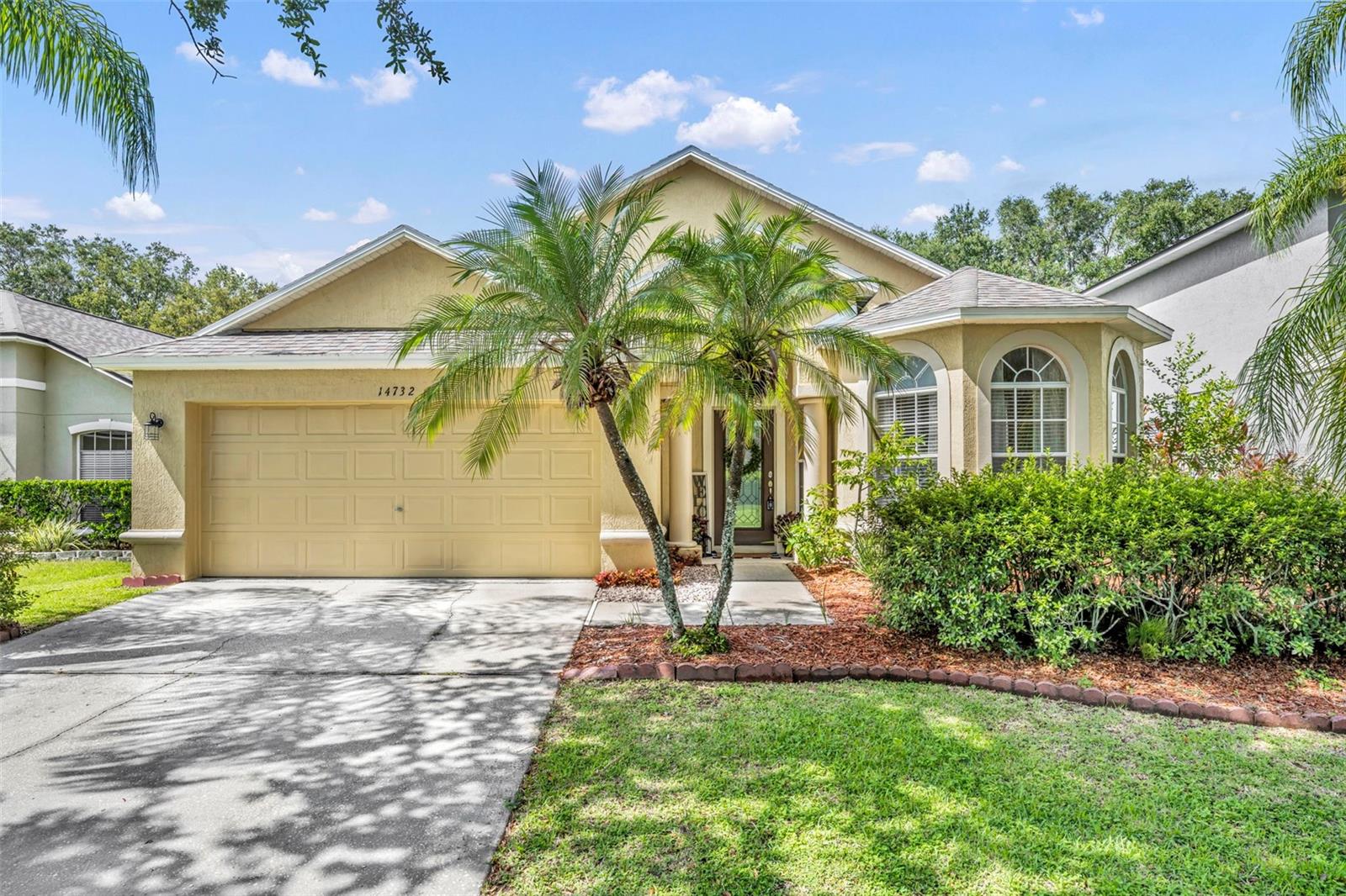 One or more photo(s) has been virtually staged. Welcome to 14732 Huntley Drive, located in the highly sought-after gated community of Stoneybrook East! This beautifully maintained 4-bedroom, 2-bathroom home offers a spacious and functional layout perfect for everyday living and entertaining. The formal living and dining room combination flows into an open-concept kitchen featuring granite countertops, a roomy closet pantry, and a breakfast nook that overlooks the inviting family room.
The oversized primary suite boasts a large walk-in closet and a private ensuite bath with dual vanities, a soaking tub, and separate shower. Three additional generously sized bedrooms—all with double-door closets—share a spacious second full bath. Enjoy the outdoors on your screened in patio, with plenty of space to relax or entertain in the backyard.
Additional features include a 2021 roof, 2018 HVAC and water heater, interior laundry room with extra storage, and a 2-car garage.
Stoneybrook East offers resort-style living with a 24-hour guarded gate, state-of-the-art clubhouse, fitness center, resort-style pools, tennis, basketball, and pickleball courts, sports fields, walking trails, and playgrounds—all set against lush nature and golf course views. Digital cable and high-speed internet are included in the HOA!
Zoned for A-rated schools and ideally situated near Waterford Lakes Town Center, Avalon Park, UCF, Research Parkway, and major highways (528, 408, 417)—this location can’t be beat.
Don’t miss your chance to make this incredible home yours—schedule your private showing today!