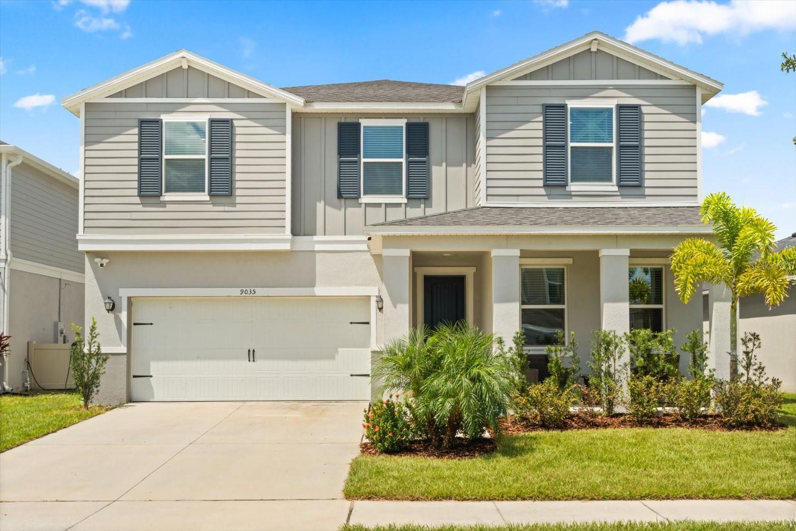 Short Sale. Welcome to your new home in this peaceful and well-maintained community in Bellaviva. Spacious 5-Bedroom, 3-Bath. This move-in-ready home offers over 3,000 Sq Ft of modern living space with an open-concept layout, high ceilings, and abundant natural light. The gourmet kitchen features sleek cabinetry, stainless steel appliances, and a large island perfect for entertaining. Retreat to the private primary suite while additional bedrooms provide flexibility for family, guests, or a home office. Enjoy the amenities and community lifestyle Bellaviva offers, conveniently located near shopping, dining, top-rated schools, and major highways.