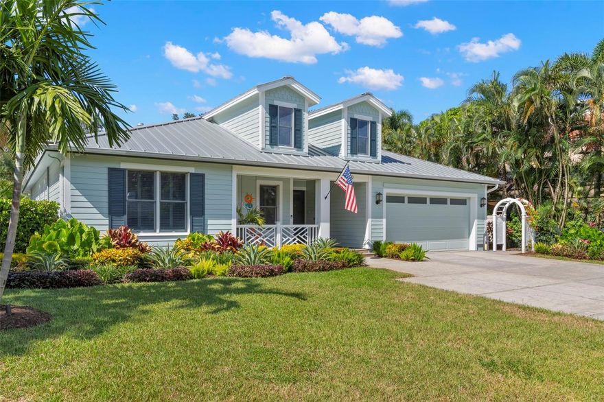 Experience the pinnacle of Florida living in this fully renovated home nestled in the exclusive Snell Isle neighborhood of St. Petersburg. Enjoy breathtaking sunsets from the spacious backyard with an easy walk to the Vinoy golf club or along the scenic Coffee Pot Bayou waterfront. This sprawling 2,800+ square-foot residence, originally built in 2006 and meticulously updated in 2021-2022, blends timeless architecture with modern sophistication. Designed for seamless one-level indoor-outdoor living, the open-concept layout boasts bright, airy spaces infused with coastal charm—perfect for both relaxation and entertaining. The gourmet kitchen features Thermador appliances, a natural gas range, quartz countertops, a drawer microwave and a large island with seating. The primary suite is a true retreat, offering French doors to the lanai, dual walk-in closets, and a spa-inspired bathroom. The split floor plan includes three main-floor bedrooms, three full baths, plus a versatile upstairs bonus room/4th bedroom. Seamless access to the covered lanai and professionally landscaped backyard with tropical palms extends the living space outdoors. Enjoy year-round relaxation in the newly installed custom Sekas heated pool and spa. Additional features include a dedicated laundry room with lots of storage, hardwood flooring throughout, a durable metal roof, Hardy board siding, an oversized two-car garage and a drivespace for up to six vehicles. Situated on an expansive 80 x 173 lot with a bottom floor elevation of 8 feet. Don’t miss your chance to own this stunning property in one of St. Petersburg’s most desirable neighborhoods that is just moments from downtown St. Pete's vibrant lifestyle, renowned dining, shops, galleries, and entertainment!  Schedule a private showing today to start living the Florida lifestyle!