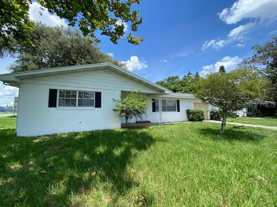 Enjoy beautiful pond views from the front of this charming 3-bedroom, 2-bath home in Beverly Shores. The screened-in back porch provides the perfect place to relax and enjoy the Florida lifestyle. Whether you're looking for a great investment opportunity or a place to call home, this property offers comfort, potential, and a peaceful setting.