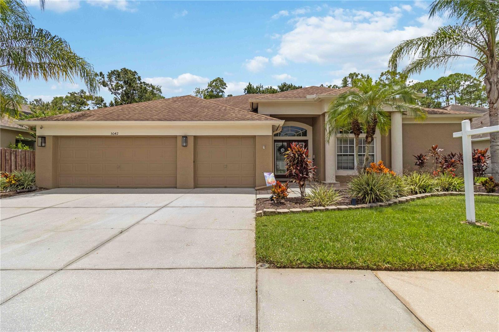 Stunning Smart Pool Home with Major Upgrades in a Gated Golf Course Community!
Welcome to this beautifully upgraded 6 bedroom, 3 full bath, 2 half bath home with a large loft(6th bedroom), nestled in a gated golf course community and backing onto serene conservation land. This home offers the ultimate in comfort, efficiency, and technology, making it ideal for modern living and entertaining.
Enjoy significant energy savings with a 41-panel solar system. For electric vehicle owners, the 3-car garage is equipped with two EV outlets. The home also features a whole-house water filtration system and a new hot water tank. You'll stay comfortable year-round with a new 5-ton AC unit, a 2-ton AC unit for the loft, and new ductwork on the first floor. The industrial-grade HEPA filtration system, paired with a UV blue light in the AC, ensures clean, allergen-free air. This home is a true smart home, with a camera system around the entire house that offers live viewing.
Step inside to find a newly renovated kitchen that will delight any home chef, featuring 42-inch cabinets, modern hardware, and a brand-new refrigerator. The master bathroom is a showstopper with floor-to-ceiling tile, a heated toilet seat, and anti-fog mirrors. A separate renovated pool bath, also with floor-to-ceiling tile, adds luxury and convenience. The layout includes six full bedrooms and an extra-large loft (6th bedroom) Additional features include elegant plantation shutters throughout the first floor, upgraded large ceiling fans, and a custom master closet that is ready for paint.
The home's exterior is just as impressive. Entertain or relax by your own private paver pool(2024), which features an extra-large cage and water bowls that light up with a fountain. The fenced-in backyard has two gates for easy access. The home also boasts three triple sliders, including one with a hideaway pocket door, all with new wheels and tracks. This home is located in a quiet, well-maintained golf course community. Your private pool means you get to enjoy a personal oasis without the hassle of a community pool.
This is a rare opportunity to own a truly move-in-ready smart home in a premier neighborhood. Minutes from tampa airport and shopping and world class advent center ice. Wesley chapel is home to Tampa Premium Outlets and Wiregrass mall. Add the A rated schools and top notched healthcare system of Advent and Baycare and very soon John's Hopkins Childrens , you have all of your wants and needs right here!!
Schedule your private showing today!