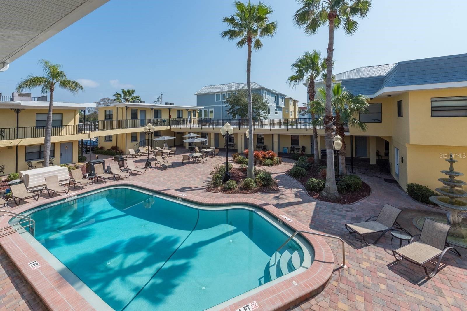Tropical Paradise is available now with the lowest fee condo on the Beach including folowing:Cable TV, WiFi, Common Area Taxes, Community Pool, Escrow Reserves Fund, Insurance, Internet, Building Maintenance Exterior,Roof, Maintenance Grounds, Manager, Pest Control, Pool Maintenance, Recreational Facilities, Sewer, Trash and Water ($464). Charming beachfront studio Highly Rated on VIRBO and other Websites , located just steps away from the pristine shores of the Redington Beach. This cozy and well-appointed studio offers perfect blend of comfort and convenience, ensuring a memorable vacation experience. Situated right across the street from the beach where you and your guests can enjoy the sand and the Gulf and be able quickly get back to the condo or the heated pool. Studio is thoughtfully furnished with a comfortable king-sized bed, a fully equipped kitchenette, a cozy sitting area, and a private bathroom. The open layout allows for a seamless flow between spaces, creating a welcoming atmosphere.
Step out onto the balcony and enjoy an upper level view of the pool and patio area with the Gulf breeze and Year round heated pool. Stay connected with high-speed Wi-Fi, and unwind with a flat-screen TV offering a range of entertainment options. Air conditioning ensures your comfort on warmer days. Washer/Dryer facilities in the building. Condo on the Beach where Free Parking is provided and is Included for you and your guest , allowing to easily come and go as you please. Enjoy the large, well kept city park directly next door with playground, exercise equipment, basketball courts, volleyball courts, and a picnic/BBQ area.
Beach Access: With quick and easy access to the beach, you can spend your days sunbathing, swimming, building sandcastles, or simply strolling along the shore.
Nearby Attractions: Beyond the beach, you'll find an array of local attractions, from charming cafes and restaurants serving fresh seafood to boutique shops and cultural sites. Outdoor enthusiasts can explore bike trails, water sports, and more.
Enjoy the large, well kept city park directly next door with playground, exercise equipment, basketball courts, volleyball courts, and a picnic/BBQ area.
The most of your vacation time, the area providing top activities & attractions each and every day, including Busch Gardens, The Clearwater Aquarium, The Dali Museum, The Tampa Zoo, evening boat cruises, bike rentals and more! Create exciting memories, have more fun, and truly experience your destination.
Come to see, make your decision and take a chance to invest today when the price is the most affordable.