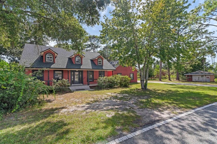 Discover the perfect blend of space, freedom, and potential with this 3-bedroom, 2-bath, 2,190 sq. ft. home set on nearly three-quarters of an acre in the peaceful Groveland Farms community. With no HOA and plenty of room for all your toys, this property offers flexibility and opportunity in one of Central Florida’s fastest-growing areas.

Built in 1996, this two-story residence offers a functional layout and inviting atmosphere. The foyer opens to a spacious step-down dining room and a bright family room featuring vaulted ceilings, French doors leading to the screened patio, and 18” ceramic tile. The open kitchen is ideal for entertaining, complete with a large island, granite countertops, generous cabinet space, and abundant natural light.

The primary suite is a private retreat with a large walk-in closet and spa-like bath featuring a walk-in shower, garden tub, glass block accents, and private water closet. Upstairs, the versatile loft can serve as a movie room, office, gym, or extra bedroom, while the unfinished attic space provides even more storage or endless other possibilities.

Bedrooms two and three include ceiling fans and built-in closets, and the second bath features a pedestal sink and floor-to-ceiling tile in the walk-in shower. The home’s open design, high ceilings, and plentiful light create an airy, welcoming feel throughout.

Outdoor living is a highlight — enjoy a screened back patio finished in 18” ceramic tile, a large fenced backyard, and a relaxing front porch perfect for unwinding at the end of the day. The property also features a side-facing 2-car garage, long driveway, gutters, a brand-new roof (January 2024), dormer windows for curb appeal, and a detached workshop. With no HOA or restrictions, you’re free to bring your boat, RV, 4x4, or trailer and live on your terms.

Notable features: new roof (2024), natural gas dryer and water heater (that could be used for a gas range as well), granite countertops, detached workshop, irrigation, aluminum fencing, French doors, and durable ceramic tile throughout the main living areas.

Located just minutes from Downtown Groveland and Clermont, you’ll enjoy access to parks, fishing, walking trails, and local dining. Groveland continues to grow as one of Central Florida’s most desirable destinations — often called the “next Winter Garden” — offering small-town charm, affordability, and a convenient commute to Orlando.

Outdoor enthusiasts will appreciate nearby lakes, campgrounds, and nature preserves, while Orlando’s world-class entertainment, professional sports, and theme parks are within 45 minutes. And in under 90 minutes, you can reach both Florida coasts — from the beautiful beaches of the Gulf of America to the Atlantic shore.

This move-in ready home combines space, privacy, and value with a low cost of ownership— a true Florida lifestyle opportunity with endless potential.  Don’t miss this chance to enjoy the space, freedom, and flexibility you’ve been searching for — schedule your private showing today!