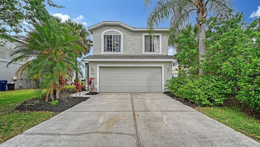 Do not miss out on this beautifully updated and upgraded 4-bedroom, 2.5-bath home in the desirable Lighthouse Cove at Heritage Harbour. Upon entry, you will be welcomed by a bright, open floor plan full of natural light. The designer kitchen features soft-close shaker cabinets, quartz countertops, premium stainless steel appliances and a beautiful dining area that affords diners a wonderful view of your beautifully landscaped yard and tranquil pond. Other noteworthy features on the main floor are an updated powder room, a spacious laundry room, luxury vinyl plank flooring and access to your screened-in lanai. The second floor features newer carpeting throughout as well as a spacious loft area. The three guest rooms are generously sized with two of them featuring walk-in closets. The primary suite features a large walk-in closet and a superior en-suite bath complete with an exquisite walk-in shower with river rock flooring, four built-in shower niches and three high-end shower fixtures. Additional premium upgrades include an Innovation Homes Smart Thermostat system, a sleek, epoxy-coated garage floor and a new roof. Wouldn’t it be nice to be such an easy distance from shopping, schools, dining, golfing and just a 15 mile drive to the beautiful pristine beaches of Anna Maria Island. Do not delay! Schedule your showing today!