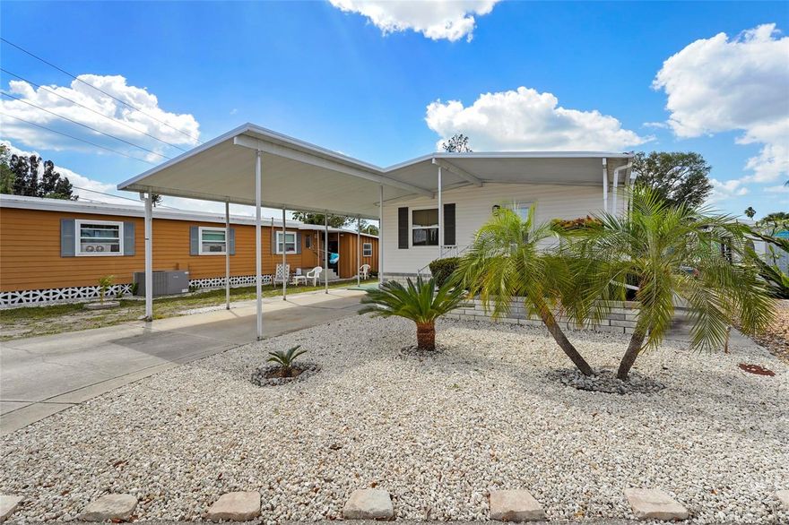 Welcome to Trailer Estates. One of the most active and amenity-rich 55+ waterfront communities in the area!

This well-maintained 2 bedroom, 2 bathroom home sits on a canal and is being sold turnkey furnished, making it truly move-in ready. Situated on a lot and a half, this property offers additional outdoor space, storage, and flexibility.

Inside, you’ll find an updated bathroom, new carpet, and a comfortable layout perfect for everyday living or seasonal use. The home also includes a washer and dryer for added convenience.

Out back, enjoy canal views with no history of flooding, plus additional storage space and covered golf cart parking, perfect for embracing the Florida lifestyle.

Enjoy the added value of owning the land, no lot rent, and park fees conveniently included in your annual real estate taxes, which also cover cable, high-speed internet, trash pickup, fire and rescue services, and access to all community amenities.

Trailer Estates offers an incredible lifestyle with a heated community pool, hot tub, fitness center, recreation buildings, on site Woodshop, shuffleboard, pickleball, bocce, kayaking, and more. The on-site marina provides direct access to Sarasota Bay, making it a great option for boating enthusiasts.

Additional highlights include an on-site U.S. Post Office and a prime location just minutes to SRQ Airport, shopping, dining, and all that Bradenton and Sarasota have to offer.