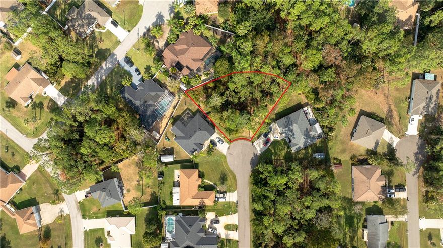 Build your dream home on this beautiful cul-de-sac lot in Palm Coast’s Lehigh Woods! Located at the end of a quiet street, this vacant homesite offers the perfect blend of privacy, convenience, and Florida charm. With no HOA fees, generous lot dimensions, and newer homes throughout the neighborhood, this is an ideal spot for a primary residence or an investment build.

Lehigh Woods is known for its peaceful streets, easy access to shopping, restaurants, parks, schools, and just a short drive to the beaches. Close to US-1 and I-95 for easy commuting.

Whether you're a builder or a future homeowner, this well-positioned lot offers endless potential.